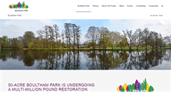 Desktop Screenshot of boulthampark.co.uk